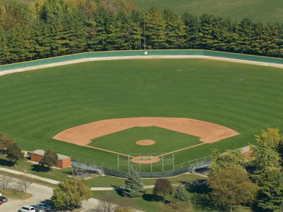 Aerial Photograph of KCC's baseball field