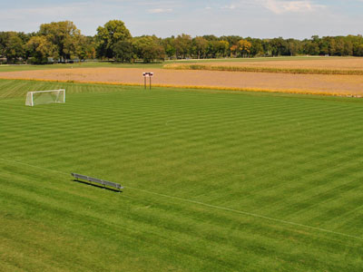 Photo of KCC's soccer field