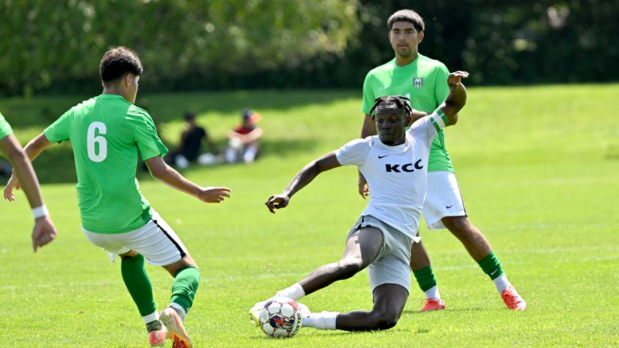 Men's soccer player