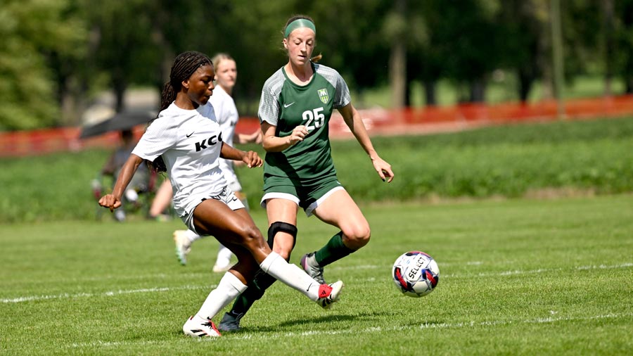 Women's soccer player