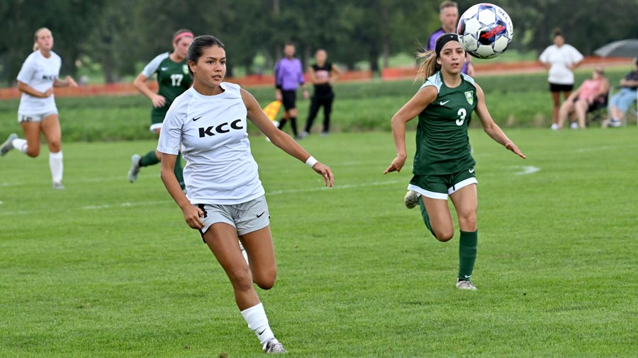 Women's soccer player