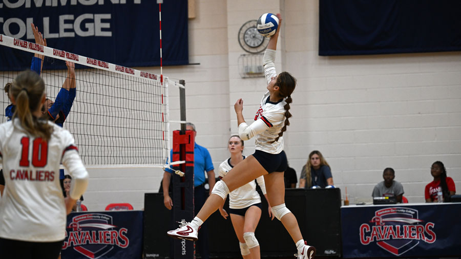 Cavaliers volleyball game
